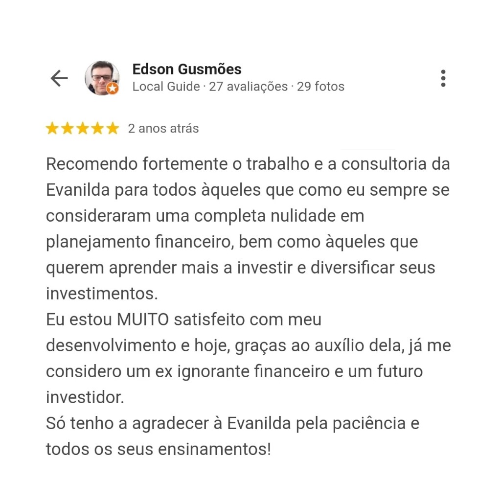 Print de depoimento 1