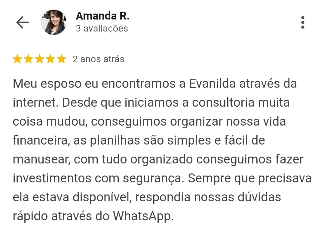 Print de depoimento 3